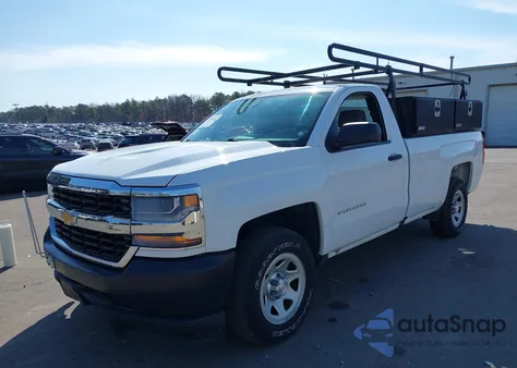2016 Chevrolet Silverado 1500 Wt from USA, damaged, VIN 1GCNCNEHXGZ134402